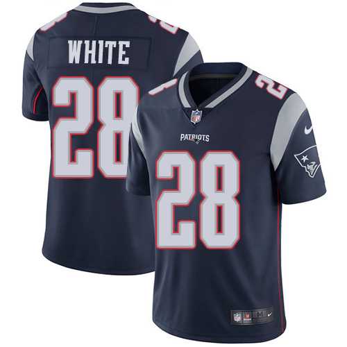 Nike New England Patriots #28 James White Navy Blue Team Color NFL Vapor Untouchable Limited Jersey,We sell and wholesale Nike New England Patriots #28 James White Navy Blue Team Color NFL Vapor Untouchable Limited Jersey on line form chian!